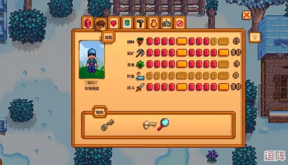 《星露谷物语》冬日谜团全攻略：解锁暗影人秘密，探索冬日冒险新玩法