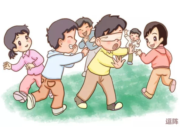 一小孩跟姐姐玩萝卜游戏：童年趣味中的安全与成长教育探索